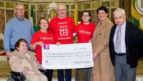Local Tipperary parish folk group makes generous donation to charity