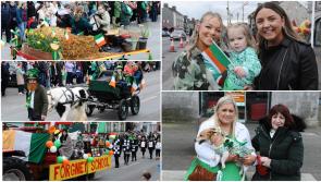 PICTURES | Longford folk turn out in vast numbers for colourful Ballymahon St Patrick's parade spectacle