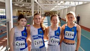 Tullamore Harriers success at Leinster juvenile indoor championships