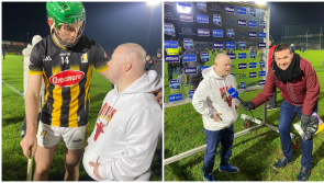 PICTURES: Loyal Kilkenny supporter meets his hurling heroes 