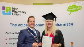 Offaly Pharmacy Technician celebrates at special conferring ceremony
