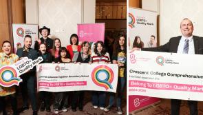 Limerick schools honoured for promotion of LGBTQ+ inclusivity