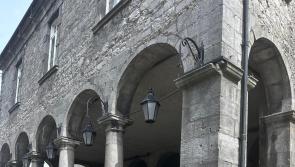 Calls to remove hoarding outside Kilkenny's Town Hall building 