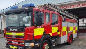 Firefighters tackle massive blaze at Isle of Doagh Famine Village