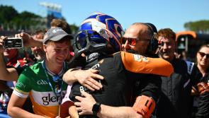 Offaly jersey makes an appearance as Alex Dunne moves to top of F2 World Championship