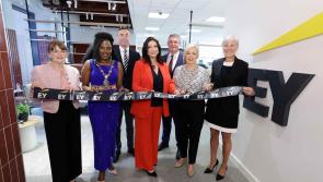Mayor welcomes EY new office at Derry's Ebrington Plaza