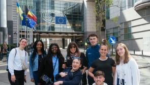 Gaisce Youth Ambassador from Offaly visits European Parliament