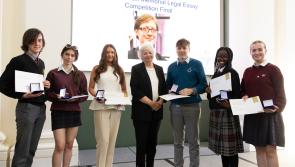 Offaly student wins merit award in prestigious Law Society competition