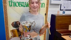 Maria does Roscrea proud at Fleadh Cheoil Thiobraid Árann in Clonmel