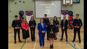 Congratulations: Eimear Dempsey honoured as Leaving Cert Student of the Year at Mercy Ballymahon
