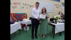 Congratulations: Fionn Crossan announced as Lanesboro Community College Leaving Cert student of the year