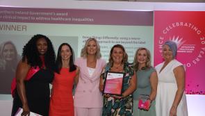 Western Trust Early Intervention Autism Service celebrate healthcare award
