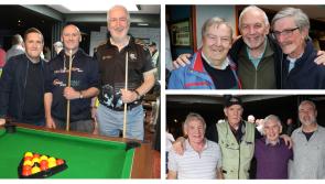 PICTURES: A Limerick Men's Shed takes on the  Hi-Way Bar in charity pool competition 