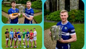 IN PICTURES: Laois GAA hurler gets his hands on the Liam MacCarthy Cup