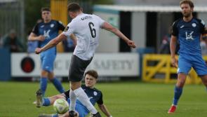 Gradi Lomboto rescues a point for Finn Harps against Wexford