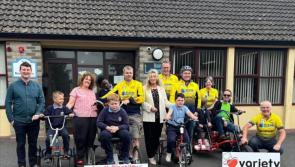 Disability bike secured for Bellurgan NS  thanks to local collaboration