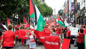 IN PICTURES: Derry turns Shipquay Street red for Gaza