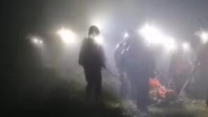 WATCH: Dramatic rescue in Tipperary overnight leads to stretcher evacuation 