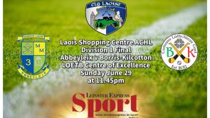 LIVE BLOG: Abbeyleix and Borris-Kilcotton compete for ACHL Division 1 title