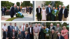 PICTURES: Wreath laying at statue of Laois revolutionary
