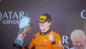 Excellent second place finish for Alex Dunne at F2 Feature Race at Silverstone
