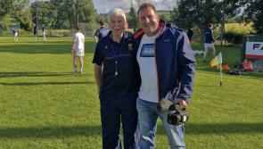 TG4 journalist visits Convoy’s St Mary’s GAA training session
