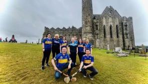 All Ireland Final fever hits the Rock of Cashel with staff togged out for the match!