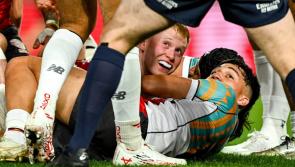 WATCH: Naas' Jamie Osborne scores try on British & Irish Lions debut