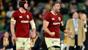 Kildare's Tadhg Beirne named among nine Irish players to start third Lions test