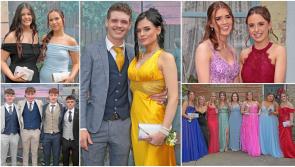 PICTURES |  Sophisticated suits and glamorous gowns as Longford grad is full of style 