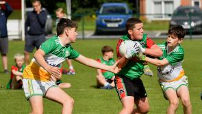 IN PICTURES: Sean MacCumhaills clinch John MacChrystal  Memorial Cup at Doire Trasna GAC