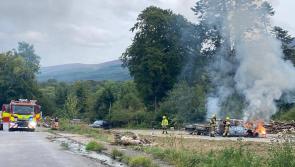 BREAKING: Tipperary driver had a lucky escape before fire engulfed his vehicle