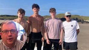 Man and children saved by heroes are 'grateful to be alive' and on the mend