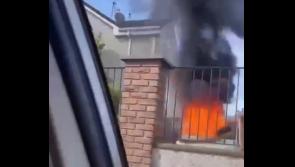 'It's a miracle the house didn't go up too':  Windows blown in as car bursts into flames in Limerick