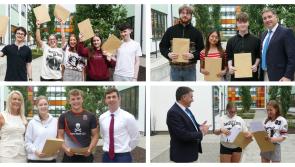 PICTURES: County Limerick school’s students celebrate Leaving Cert results day