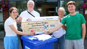 CFET Raheen campus raises €800 for Limerick Animal Welfare through recycling drive