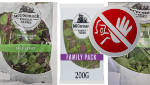 ALERT: Warning over salad bags sold in supermarkets due to the detection of&nbsp;Listeria
