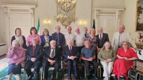 Tipperary historical societies meet President Michael D Higgins on recent visit to the &Aacute;ras