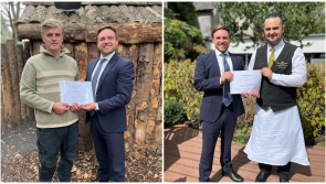 Two Kilkenny hotel employees celebrate notable awards 