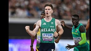 Longford’s Cian McPhillips wins World Athletics Championships 800m heat with classy run 