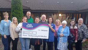 Family and friends of late Ballykelly man raise more than &pound;11,000 for Foyle Hospice