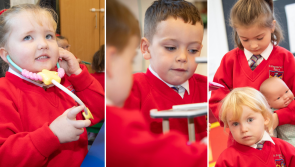 IN PICTURES: New intake of Primary 1 pupils at St. Eugene&rsquo;s Primary School