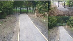 New footpath and gateway onto greenway opens Tullamore