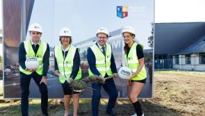 Kildare Minister turns the sod on Maynooth University&rsquo;s new Sport Science Centre
