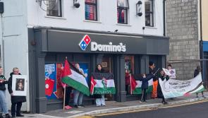 Opening of Domino&rsquo;s Pizza in Maghera met with protesters  

