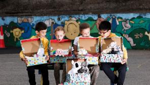 Dad urges Longford to take part in Christmas shoebox appeal that helped him as a child