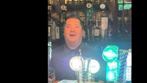 PICTURE: Well-wishes for popular Tipperary bartender as he 'begins his new 9am-5pm job'