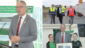 PICTURES: Jarlath Burns&rsquo; visit to Dundalk Young Irelands marks a special day for the club