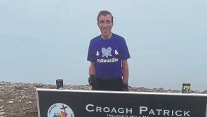 Longford man successfully climbs Croagh Patrick for bereavement charity