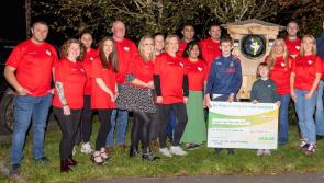 Local Longford first responders group in Lisryan celebrate cheque presentation